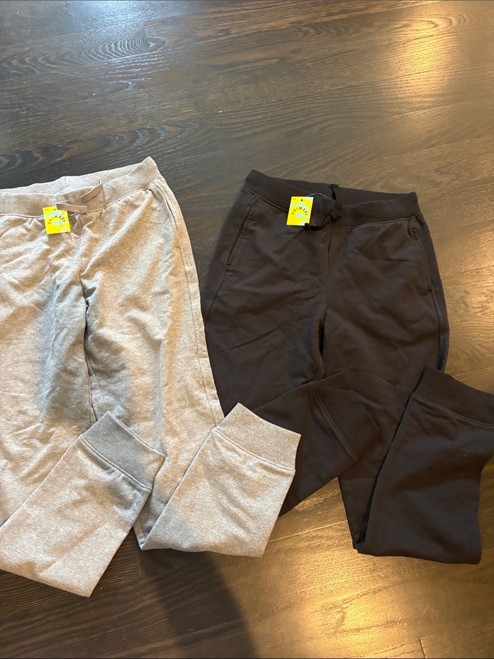 Primary Kids Joggers Set in Gray and Black